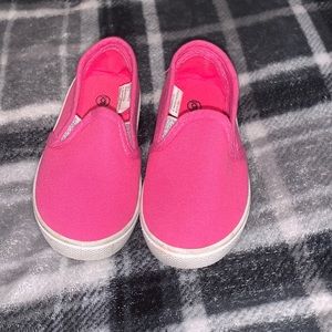 Pink Classic Slip On Canvas Sneaker Tennis Shoes